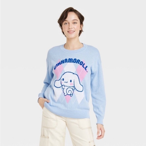 Women's Sanrio Cinnamoroll Graphic
Sweater - Blue - Picture 1 of 3